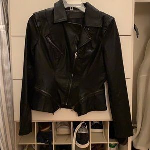 Leather jacket